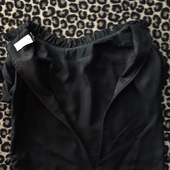 Vintage Oleg Cassini Silk Black Dress Embroidered - Picture 6 of 7